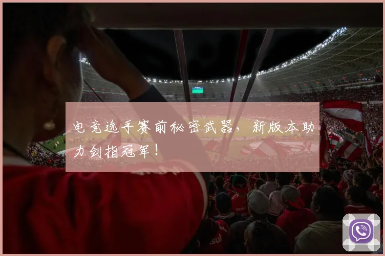 电竞选手赛前秘密武器，新版本助力剑指冠军！